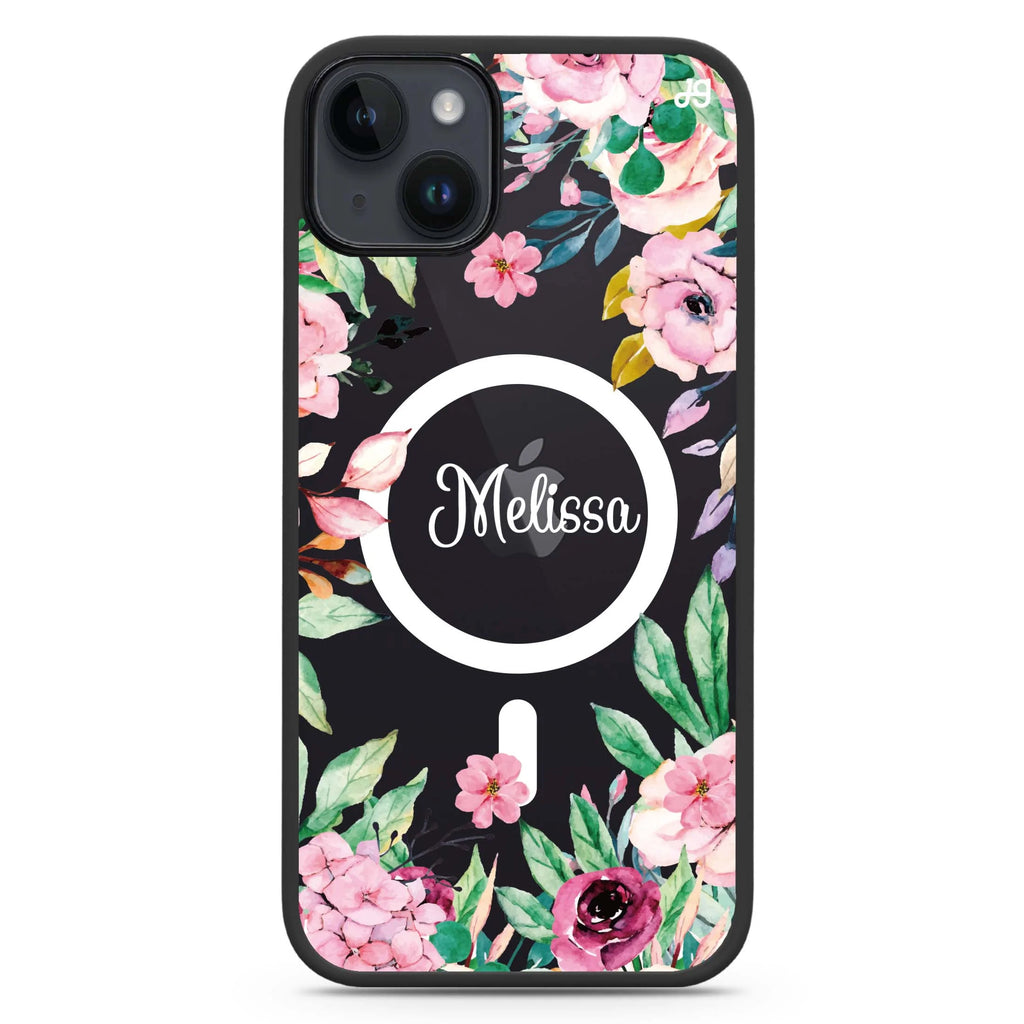 Floral Dream II iPhone 14 Plus Magsafe 兼容防衝擊保護殼