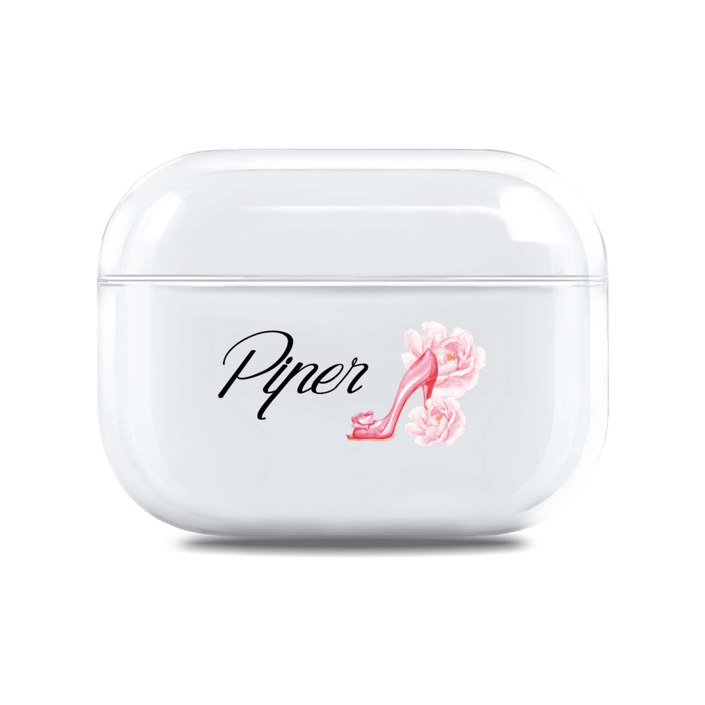Pink High Heel AirPods Pro 透明保護殻