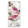 Floral & Marble iPhone 11 Pro 水晶透明保護殼