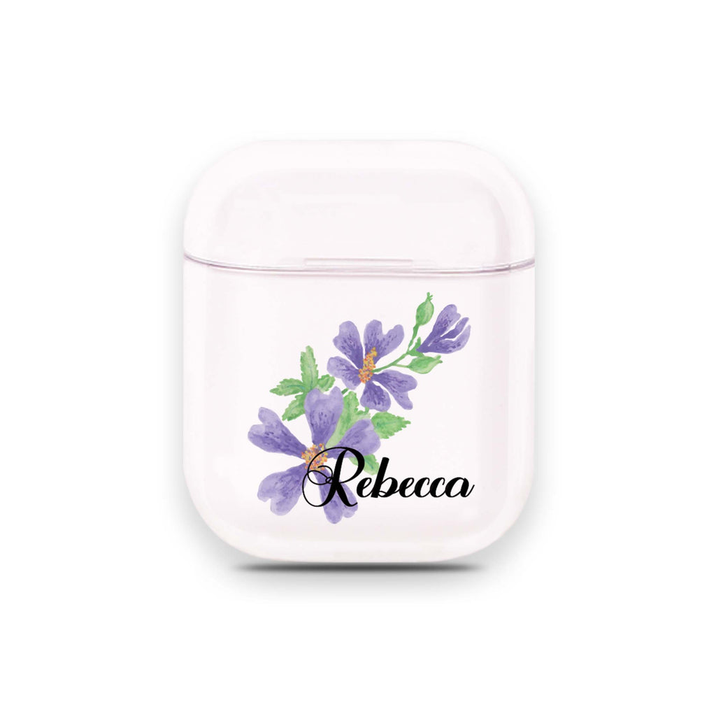 Floral I Airpods 透明保護殻