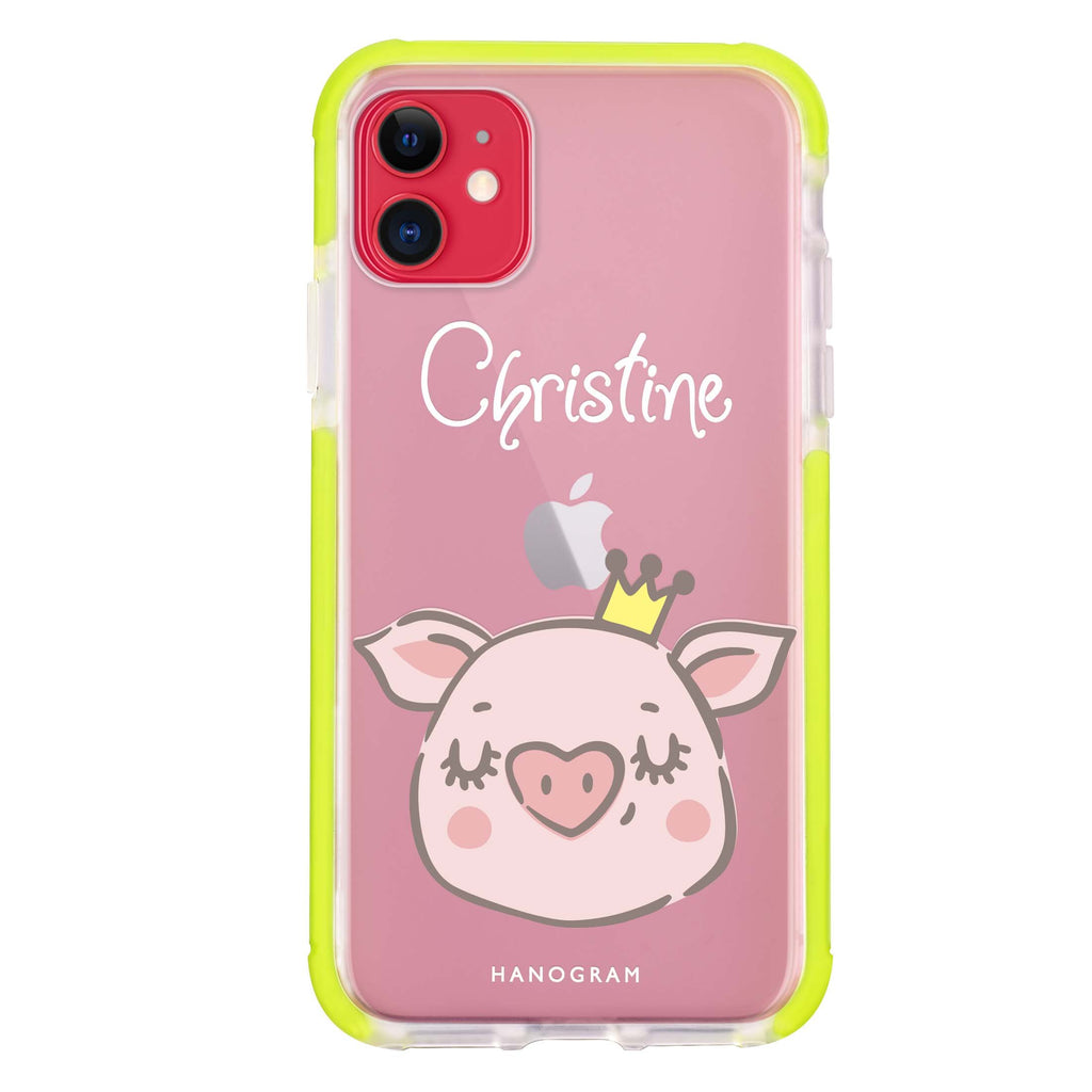 Piggy Queen iPhone 11 吸震防摔保護殼