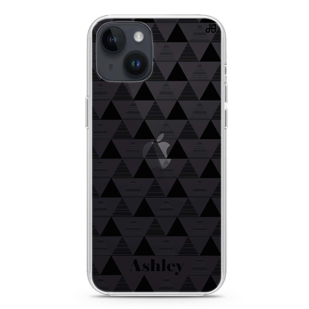 Triangles Seamless iPhone 14 水晶透明保護殼