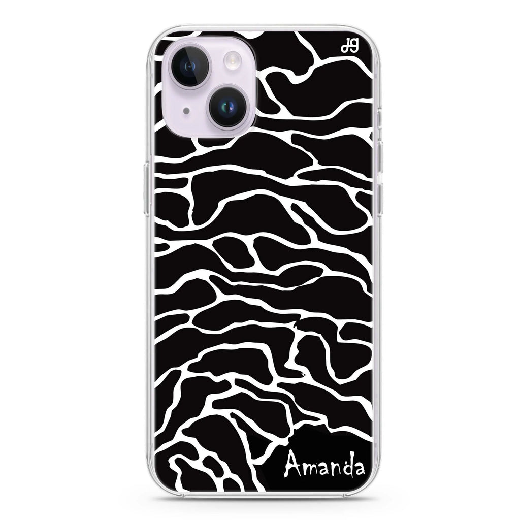 Contour Mapping iPhone 14 Plus Magsafe 兼容水晶透明保護殼