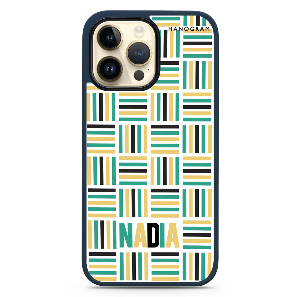 Stripes Camo Magsafe 兼容防衝擊保護殼