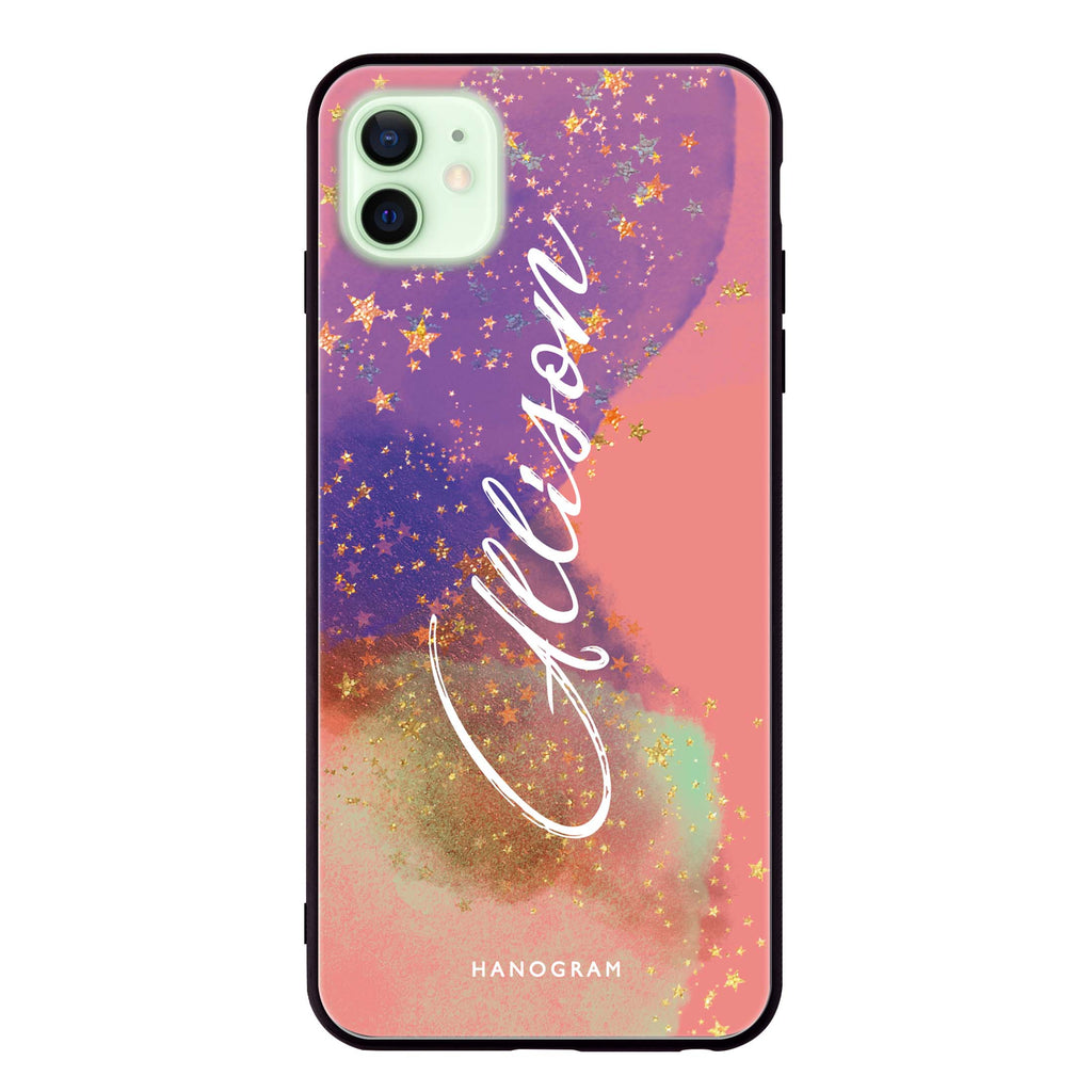 Among Stars iPhone 12 超薄強化玻璃殻