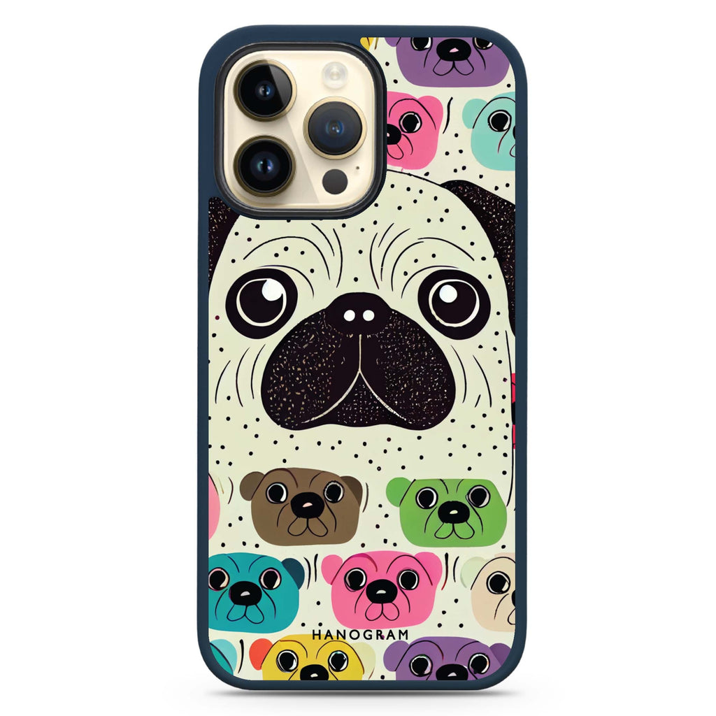 Pug Face Magsafe 兼容防衝擊保護殼