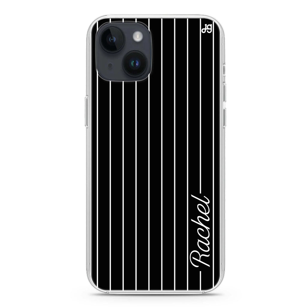 Stripes I iPhone 14 Magsafe 兼容水晶透明保護殼
