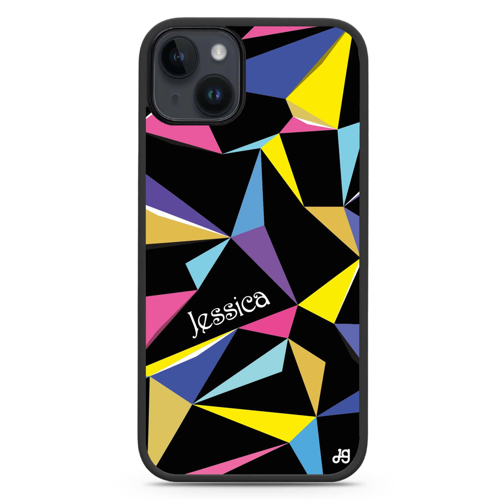 Geometric iPhone 14 Plus Magsafe 兼容防衝擊保護殼