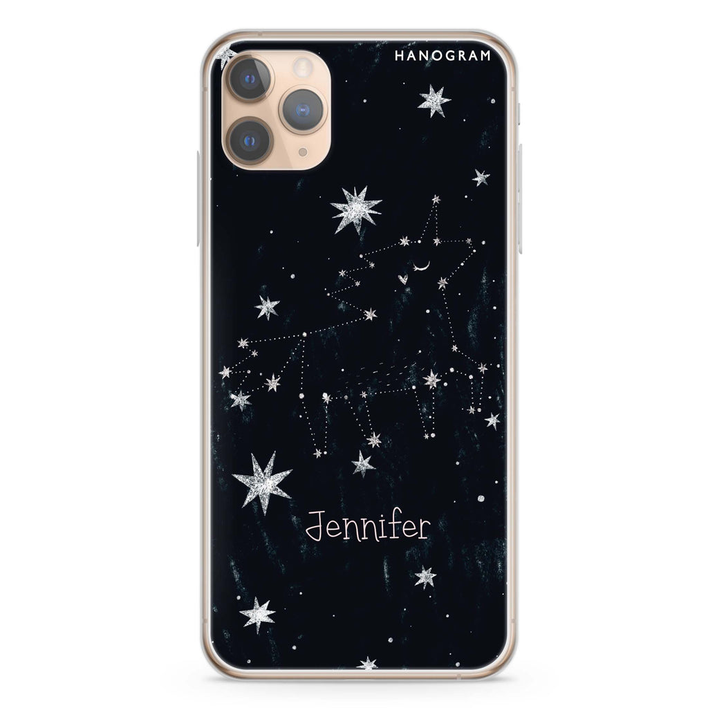Unicorn Night iPhone 11 Pro Max 水晶透明保護殼