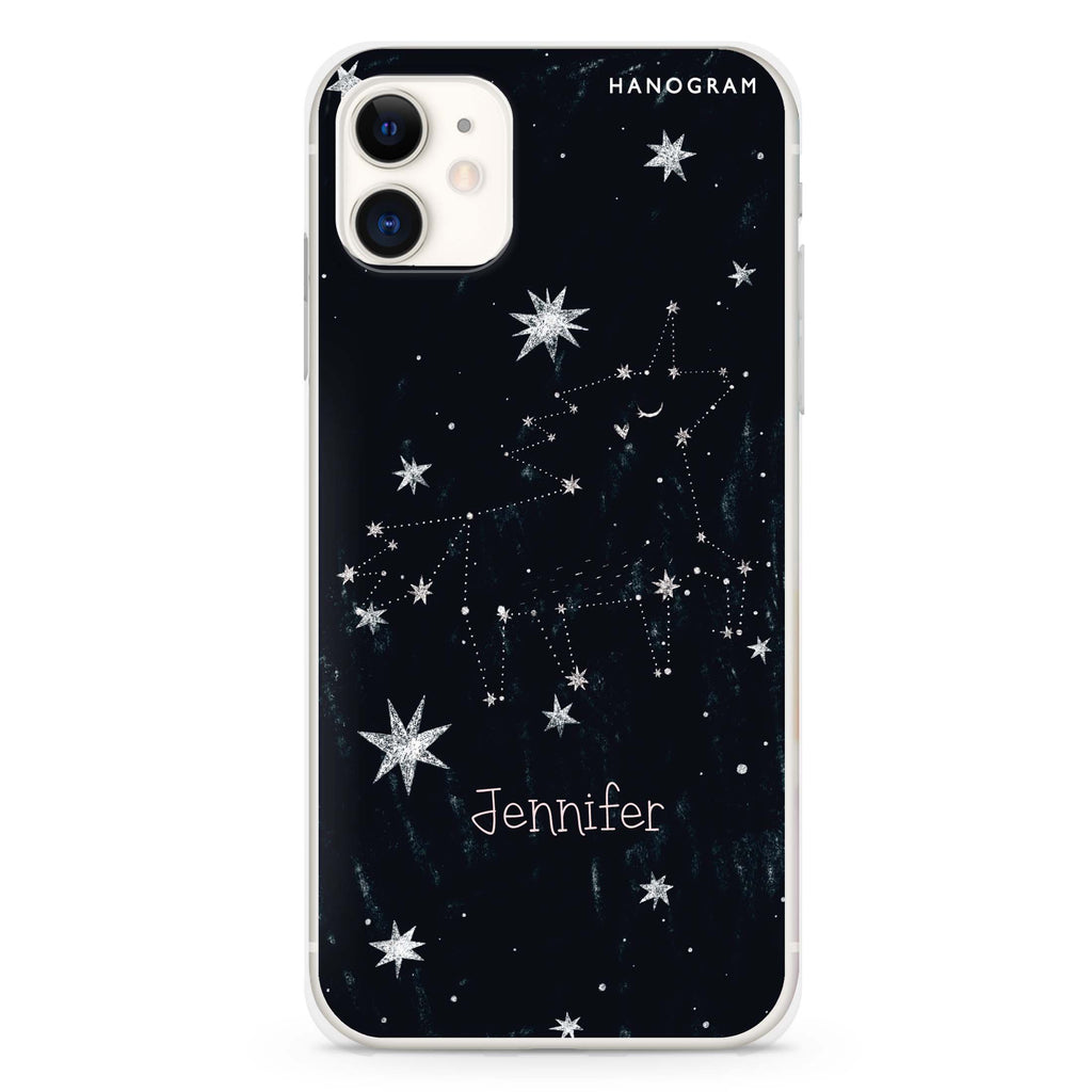 Unicorn Night iPhone 11 水晶透明保護殼