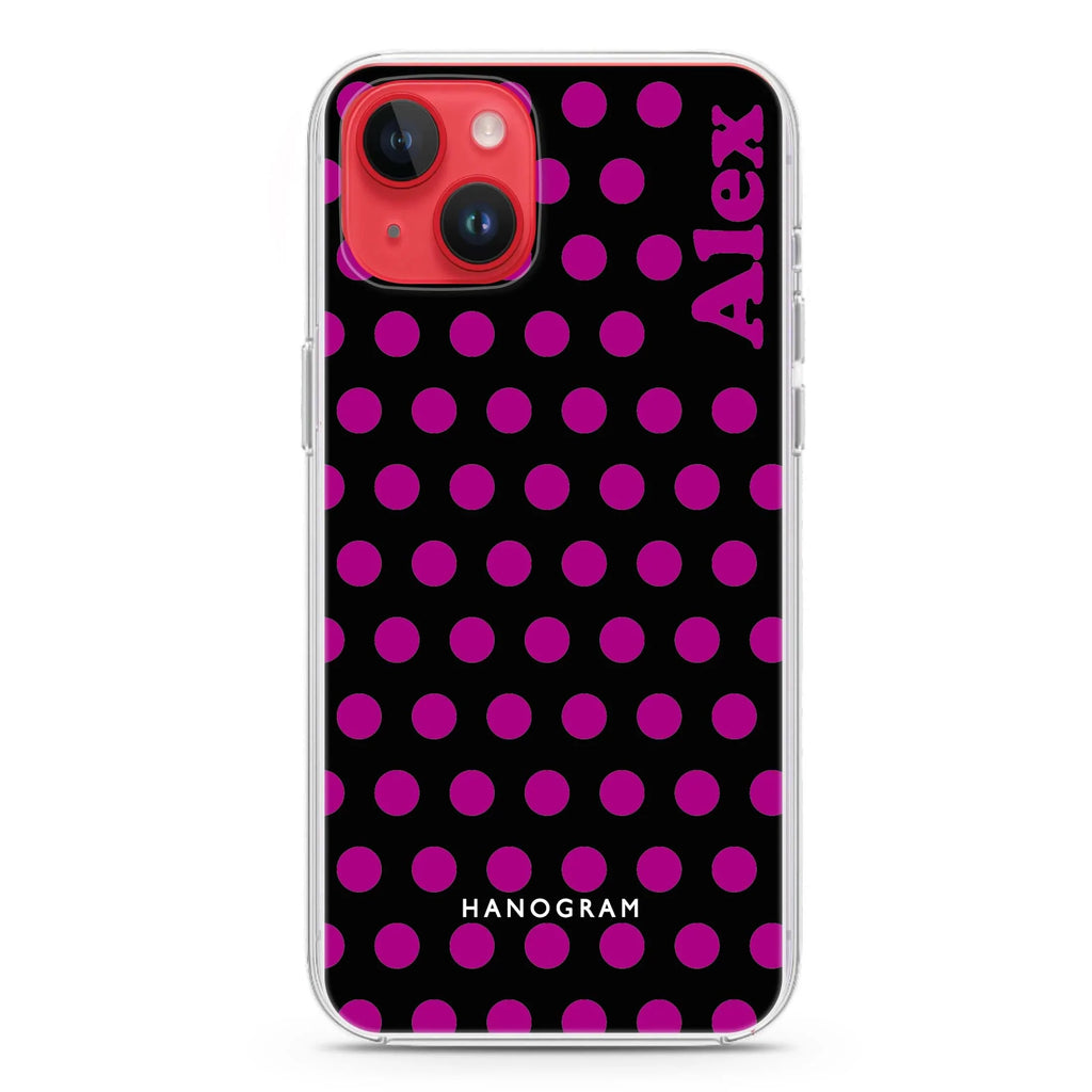 Wave Dots iPhone 14 Magsafe 兼容水晶透明保護殼