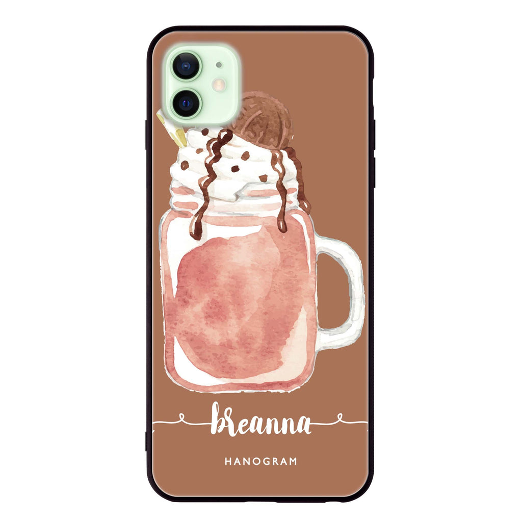 Cup of ice cream II iPhone 12 mini 超薄強化玻璃殻