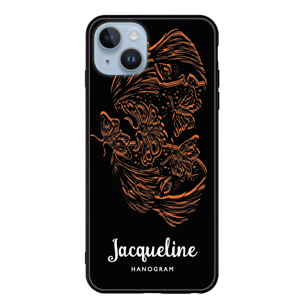 Artistic Face II iPhone 13 Mini 超薄強化玻璃殻