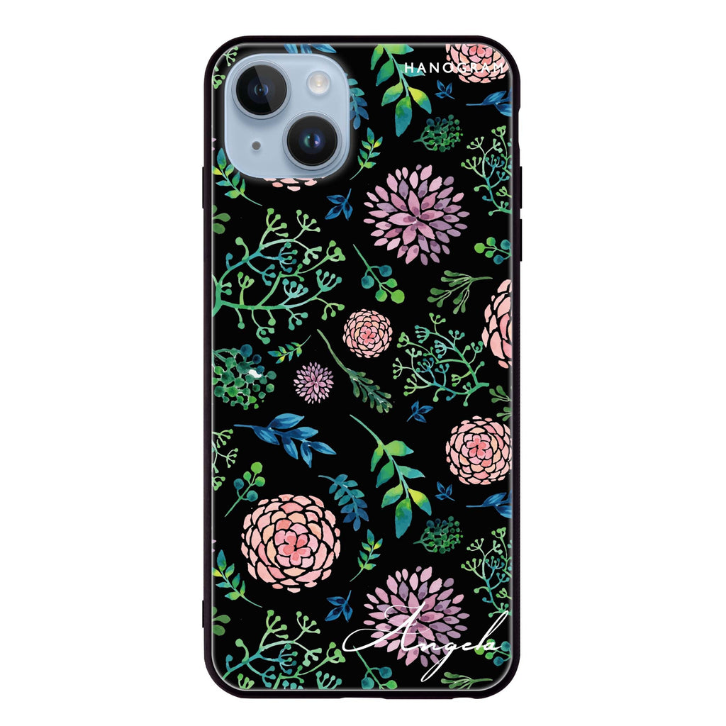 Paint Flower iPhone 13 超薄強化玻璃殻