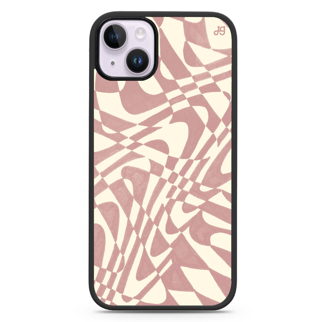 Abstract Paint Pattern iPhone 14 Plus Magsafe 兼容防衝擊保護殼