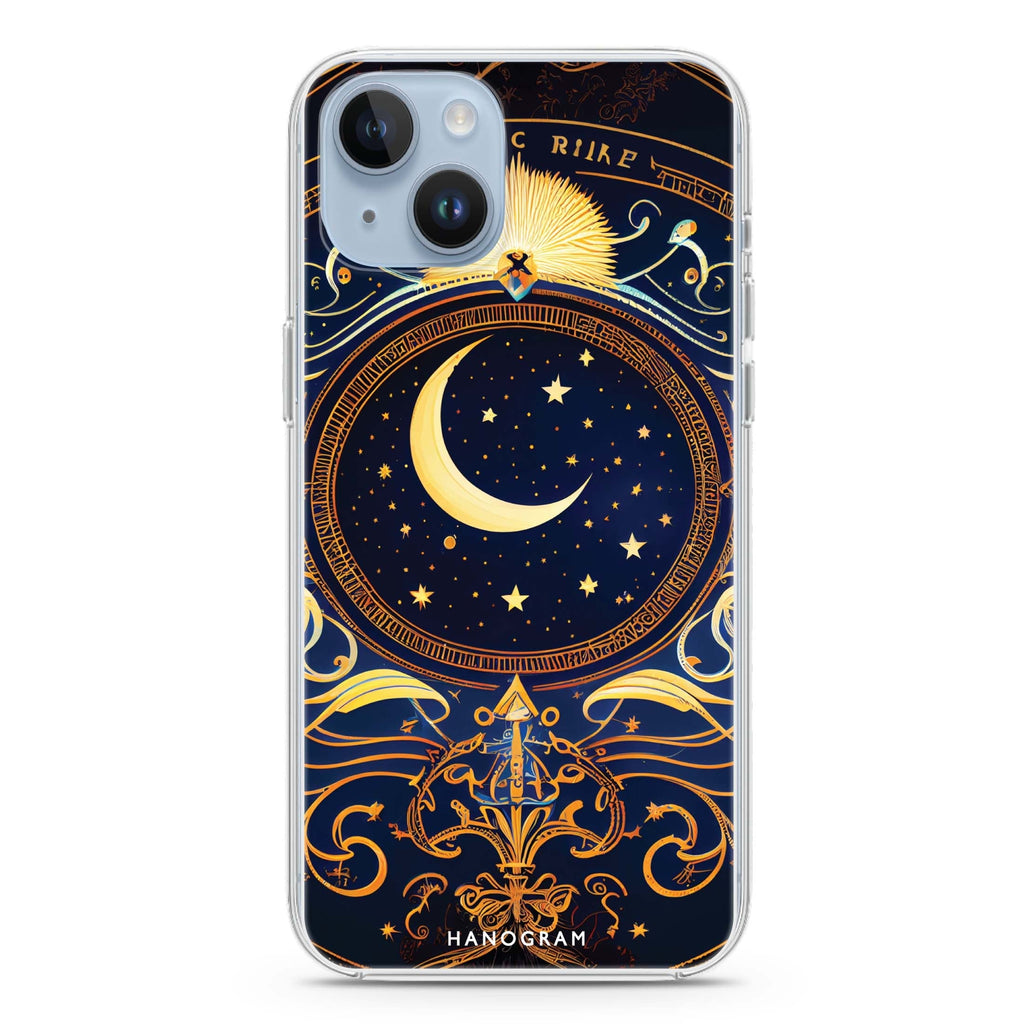 Magic Moon iPhone 14 Magsafe 兼容水晶透明保護殼