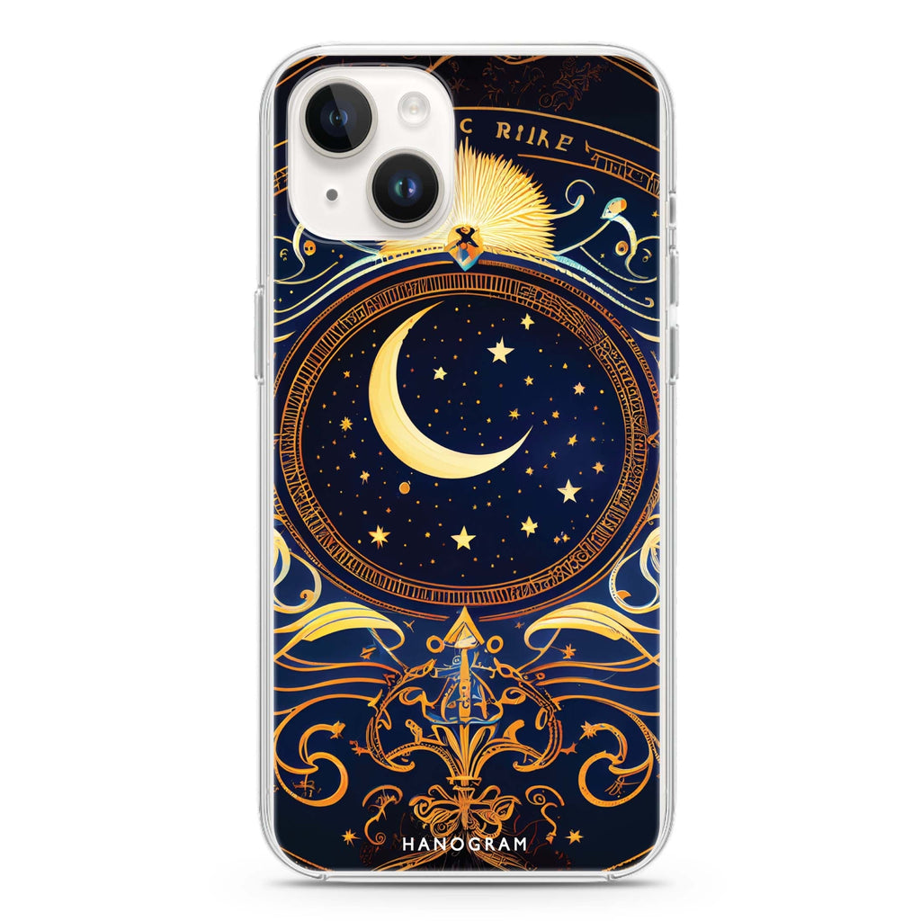 Magic Moon iPhone 14 Plus Magsafe 兼容水晶透明保護殼