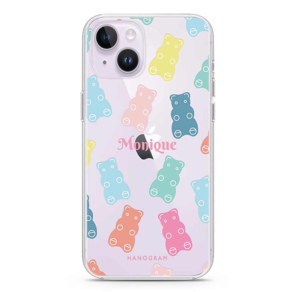 Sweet Dream Bear iPhone 14 plus 水晶透明保護殼