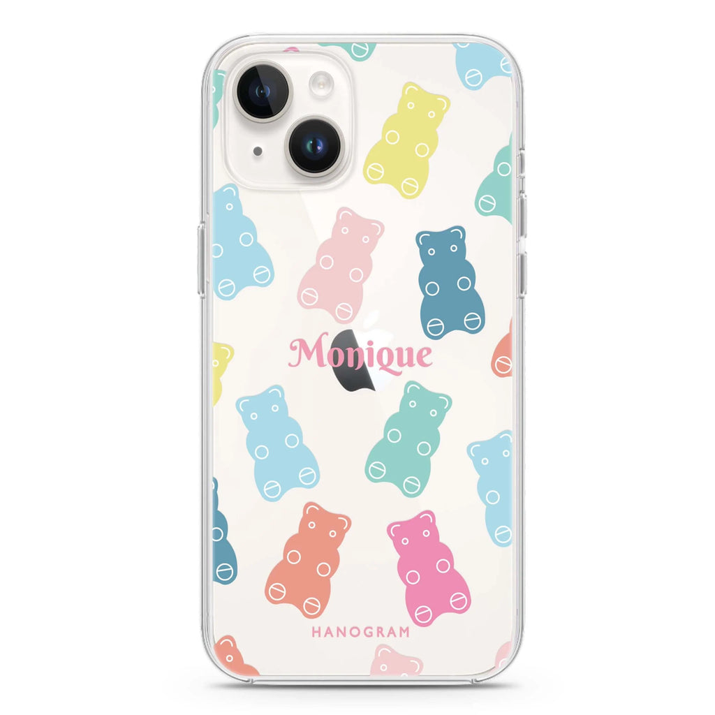 Sweet Dream Bear iPhone 14 水晶透明保護殼