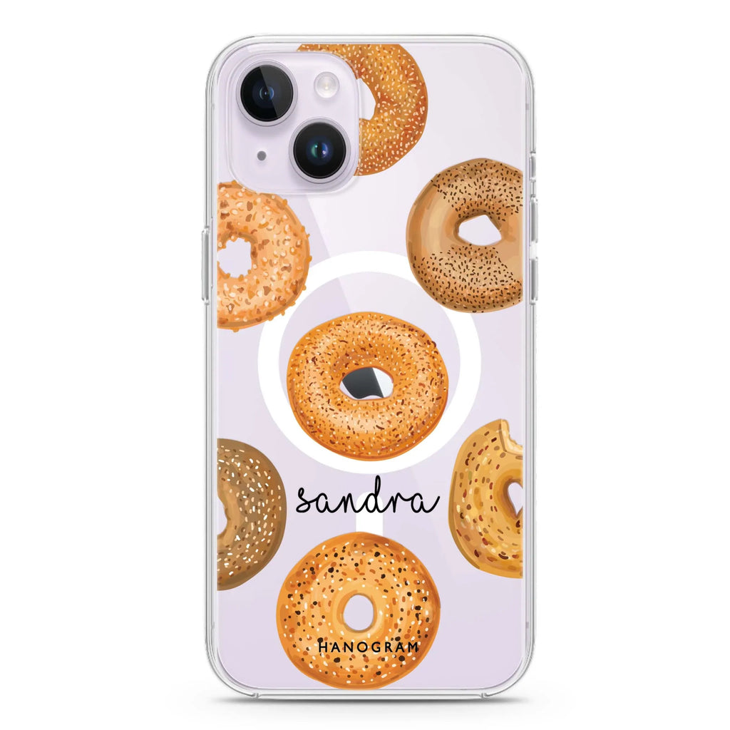 Delicious Donuts iPhone 14 Magsafe 兼容水晶透明保護殼