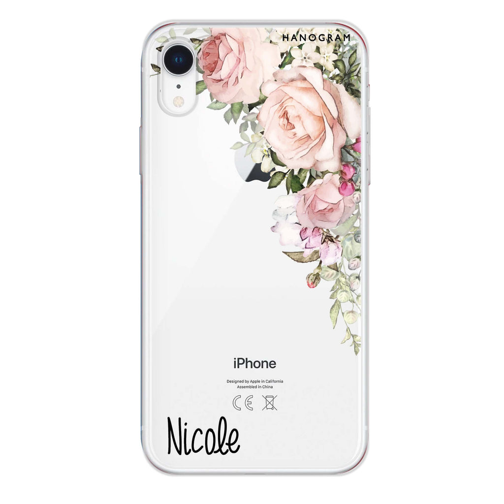 Elegant Rose I iPhone XR 水晶透明保護殼
