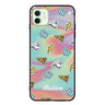 Pizza Sticker iPhone 12 mini 超薄強化玻璃殻