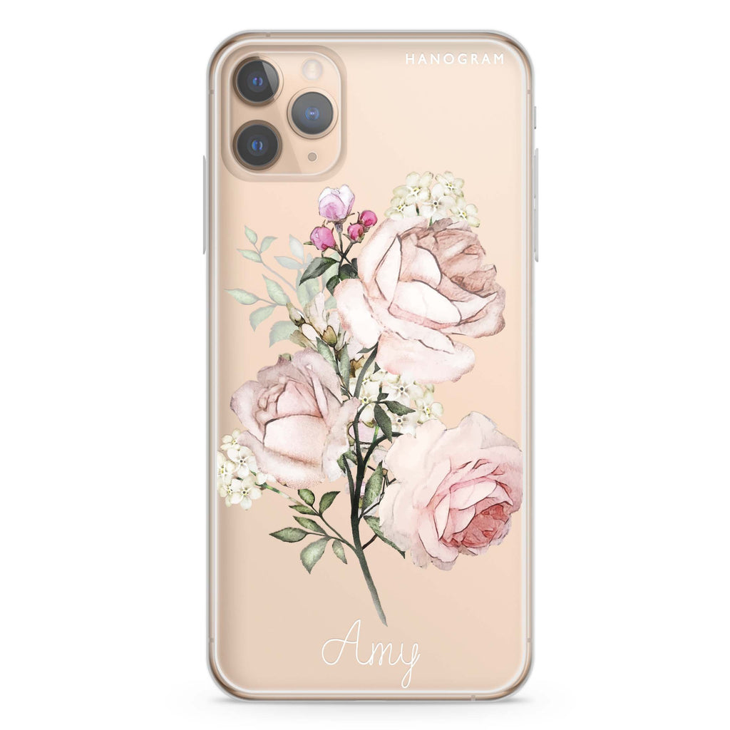 Elegant Rose II iPhone 11 Pro Max 水晶透明保護殼