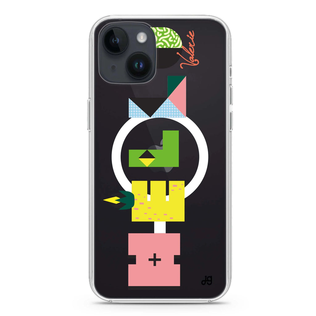 Artistic Foods iPhone 14 Plus Magsafe 兼容水晶透明保護殼