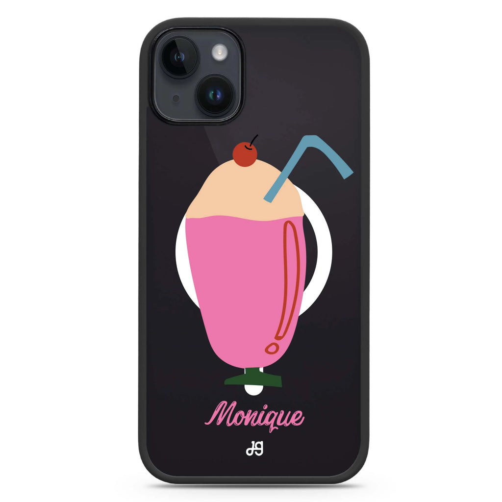 Ice cream Drinks iPhone 14 Plus Magsafe 兼容防衝擊保護殼