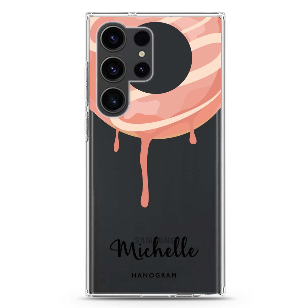 Yummy Donut I Samsung Galaxy Ultra 可加名字透明保護殼，適用 S26/S25/S24/S23 Ultra，圖1