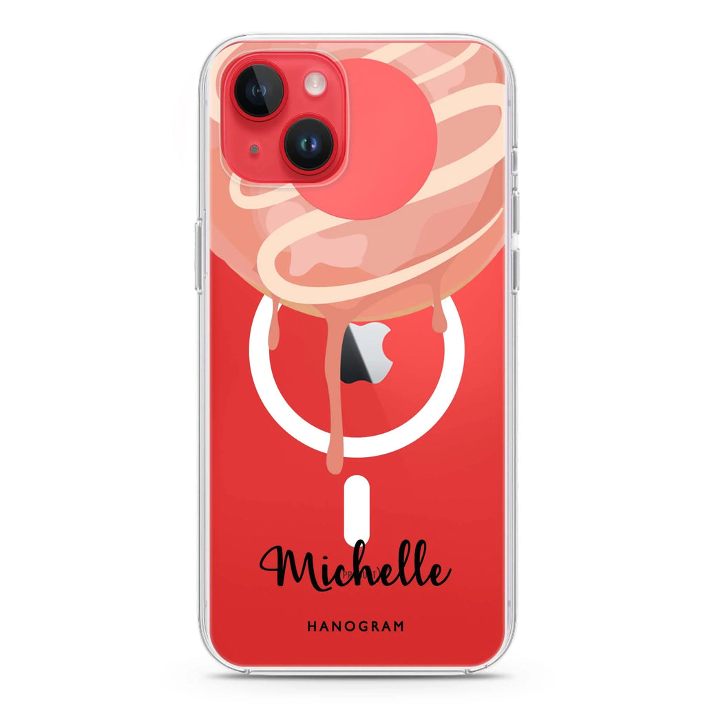 Yummy Donut I iPhone 14 Magsafe 兼容水晶透明保護殼