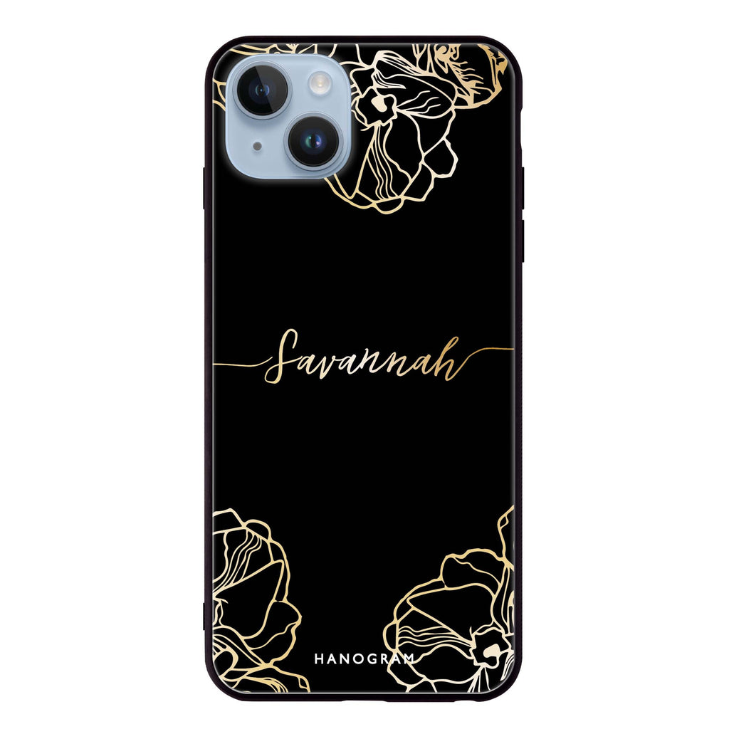 Crafts Of Floral iPhone 14 超薄強化玻璃殻