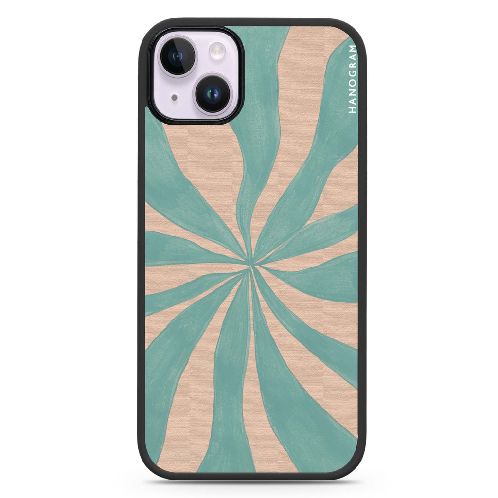 Abstract Paint Pattern iPhone 14 Plus Magsafe 兼容防衝擊保護殼