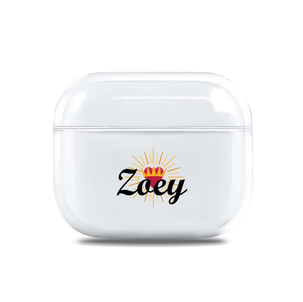 Queen's Heart AirPods 透明保護殻