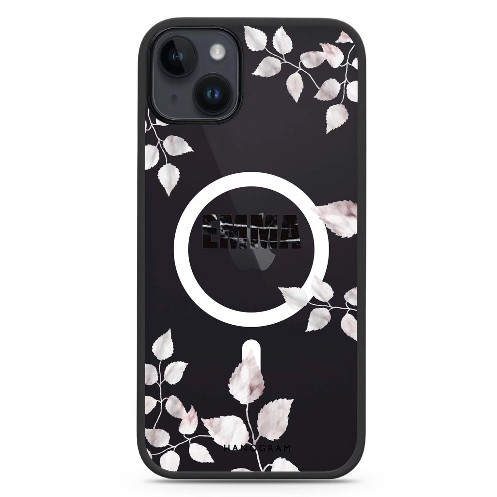 Life Simple Floral iPhone 14 Plus Magsafe 兼容防衝擊保護殼