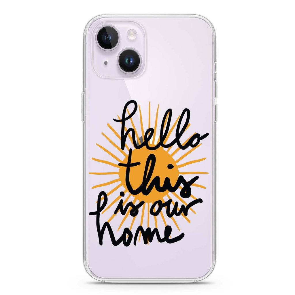 Hello! iPhone 14 plus 水晶透明保護殼