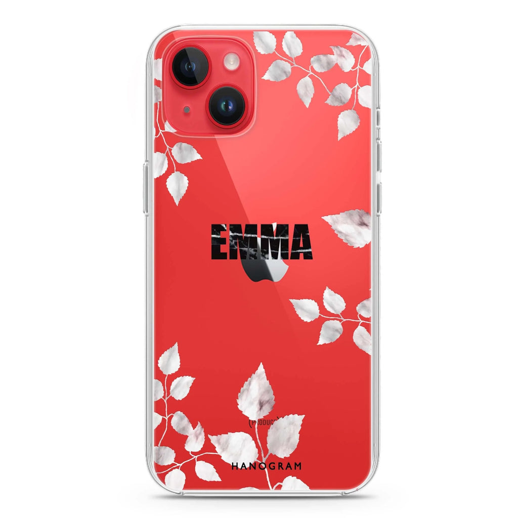 Life Simple Floral iPhone 14 水晶透明保護殼