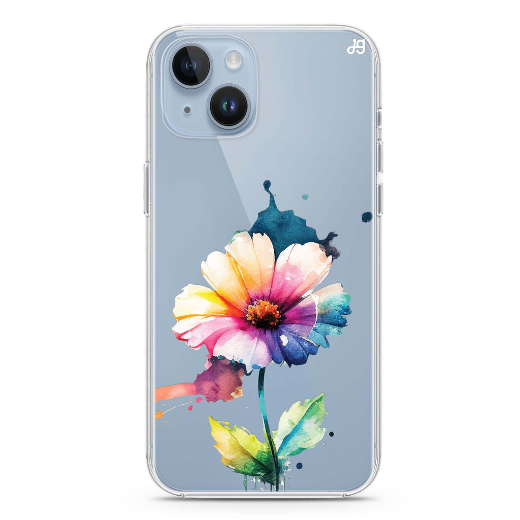 A Beautiful Flower iPhone 14 水晶透明保護殼