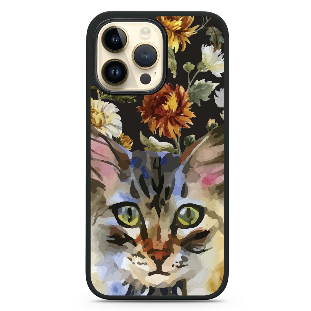 Watercolour Cat Magsafe 兼容防衝擊保護殼