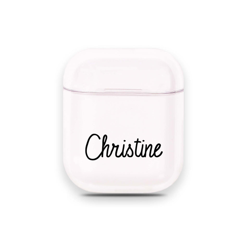 Personalized Name III Airpods 透明保護殻