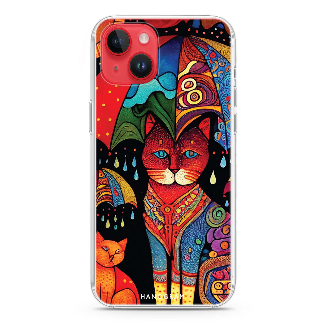 Raining Cat iPhone 14 Magsafe 兼容水晶透明保護殼
