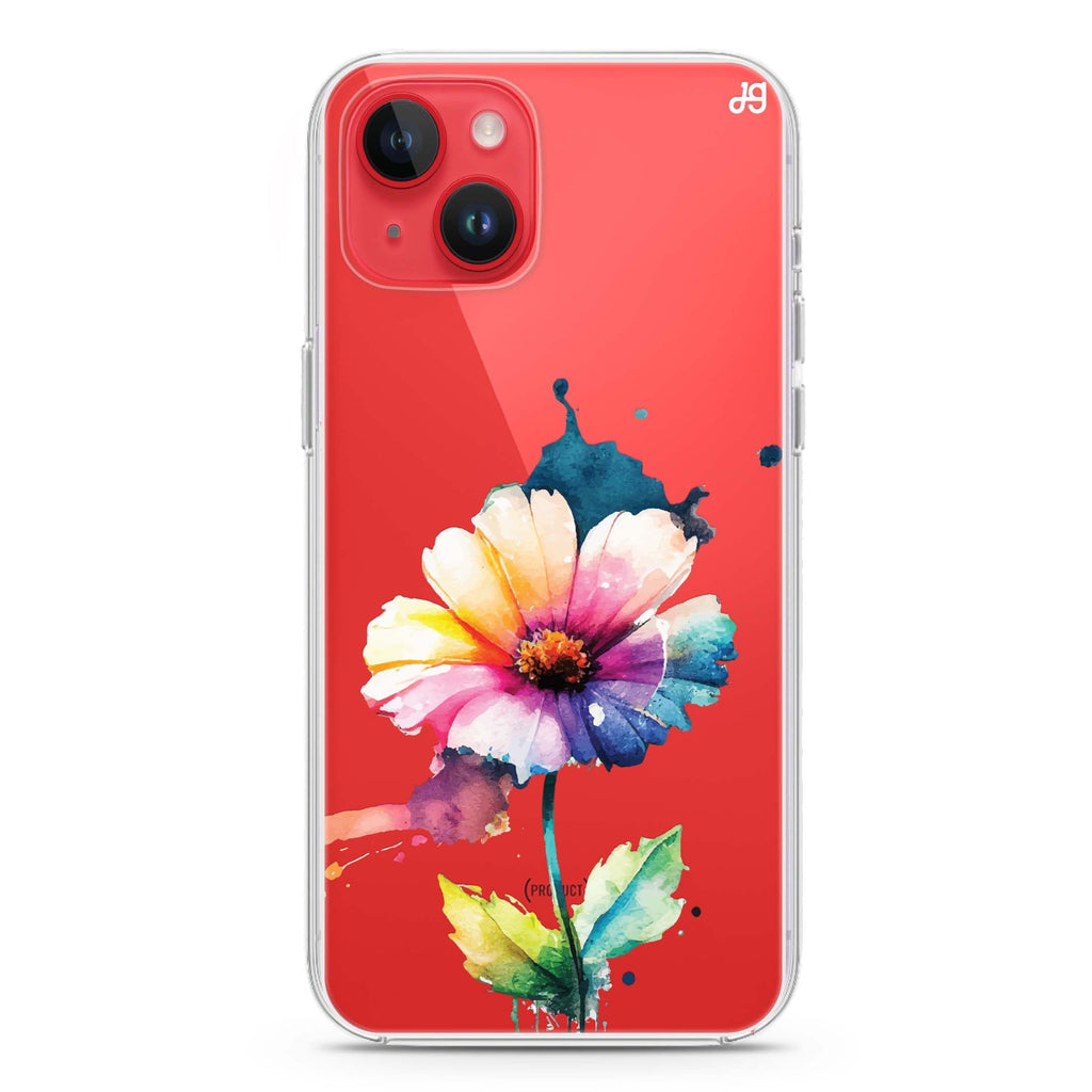 A Beautiful Flower iPhone 14 Plus 水晶透明保護殼