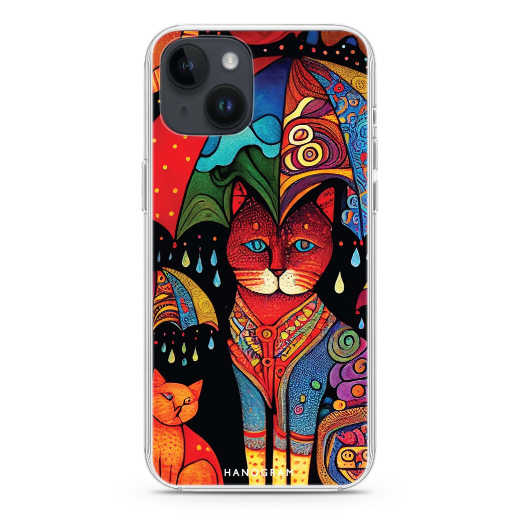 Raining Cat iPhone 14 Plus Magsafe 兼容水晶透明保護殼
