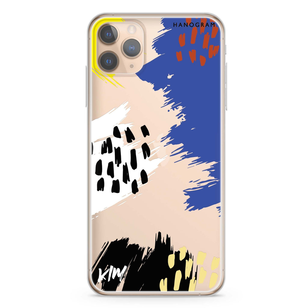 Trendy Abstract I iPhone 11 Pro Max 水晶透明保護殼