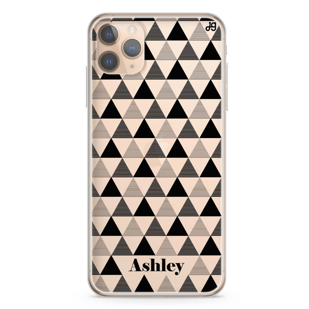 Triangles Seamless iPhone 11 Pro Max 水晶透明保護殼