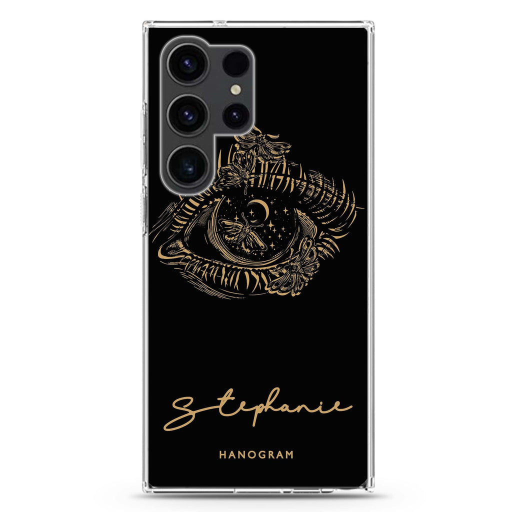Impressive Eye II Samsung Galaxy Ultra 可加名字透明保護殼，適用 S26/S25/S24/S23 Ultra，圖1