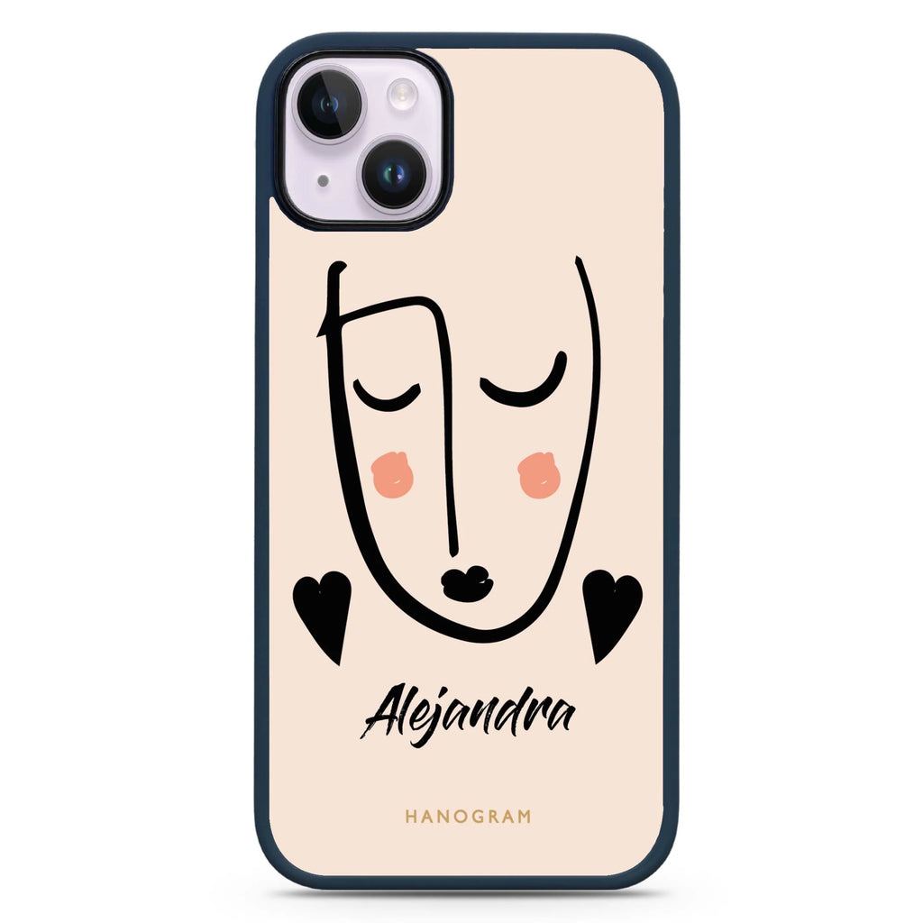 Lovely Face iPhone 14 Plus Magsafe 兼容防衝擊保護殼