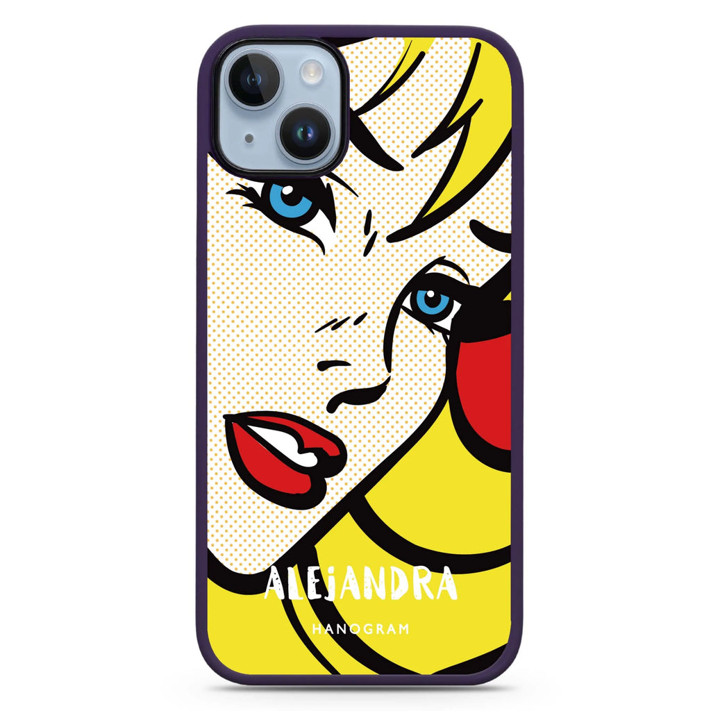 Pop Girl iPhone 14 Plus Magsafe 兼容防衝擊保護殼