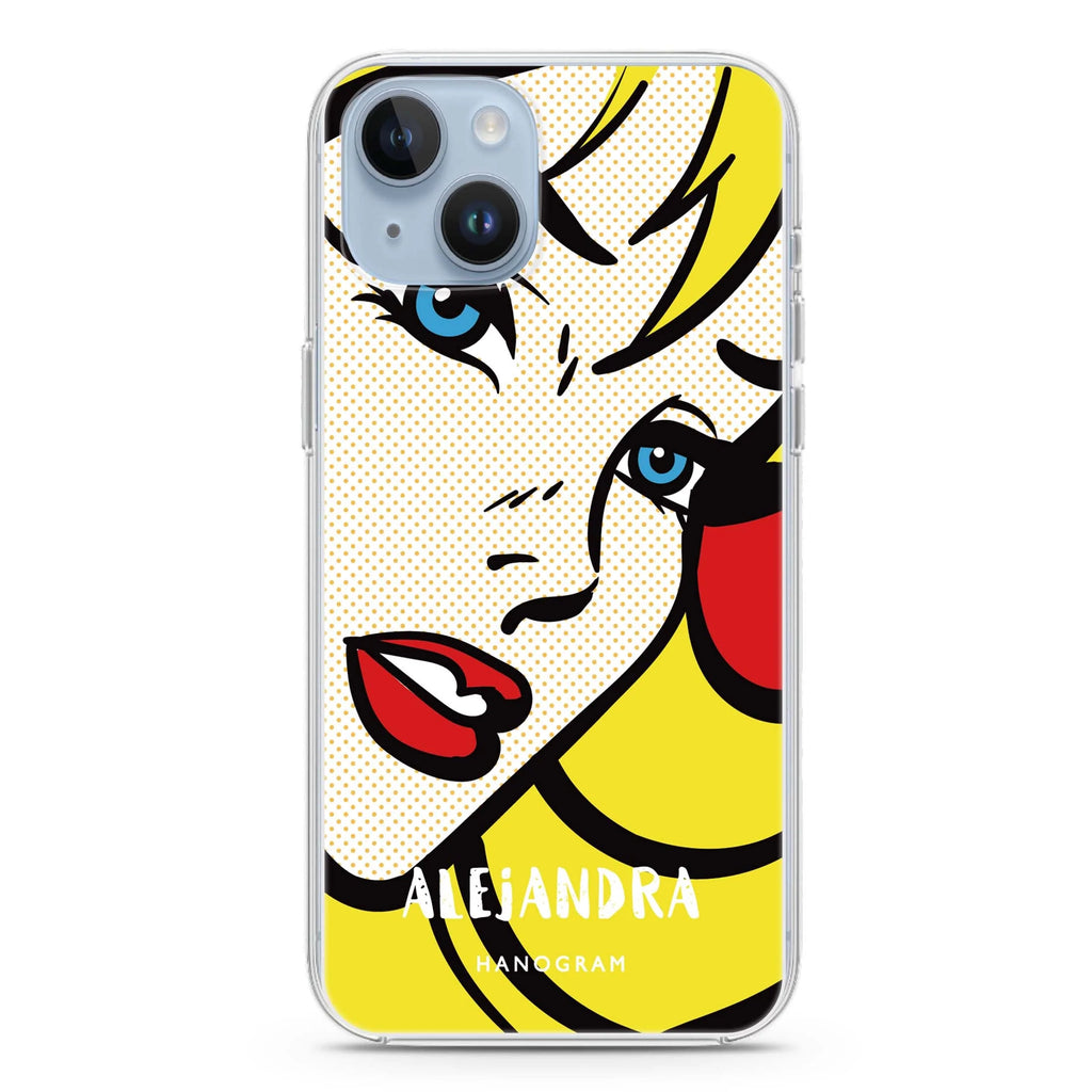 Pop Girl iPhone 14 plus 水晶透明保護殼