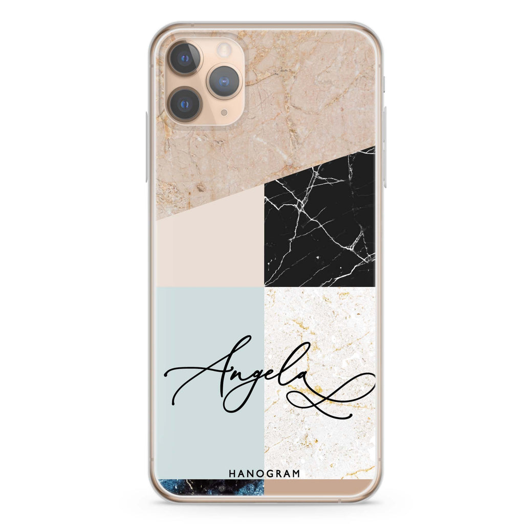 Marble Abstract V iPhone 11 Pro Max 水晶透明保護殼